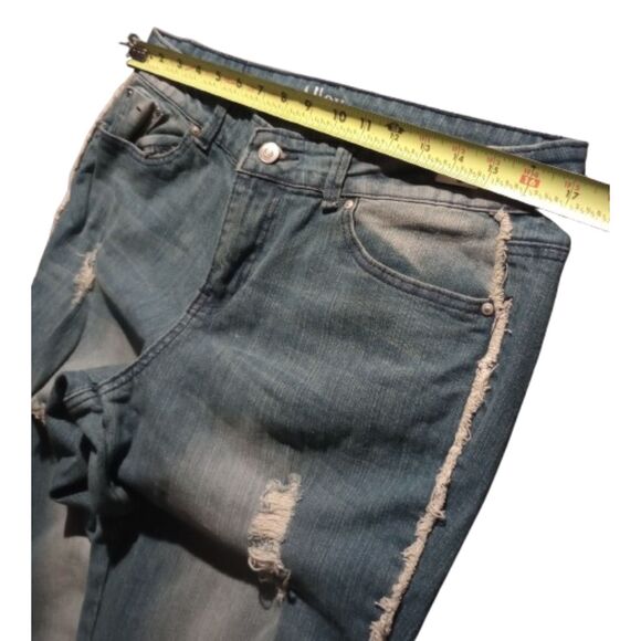 Alloy Apparel Junior's Size 13 X 35 Tall Cybill Mid Rise Skinny Jeans - Vintage - Picture 6 of 9